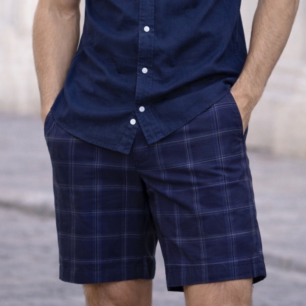 Pebble Beach W32 Blue Shorts